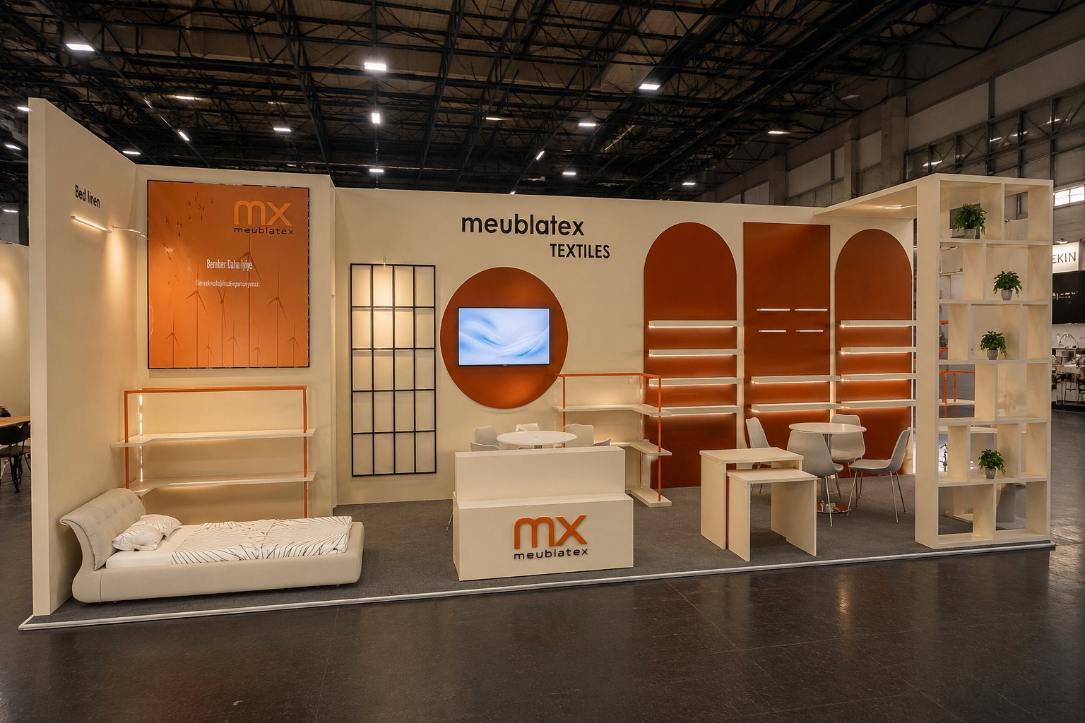 Meublatex — Holzstand